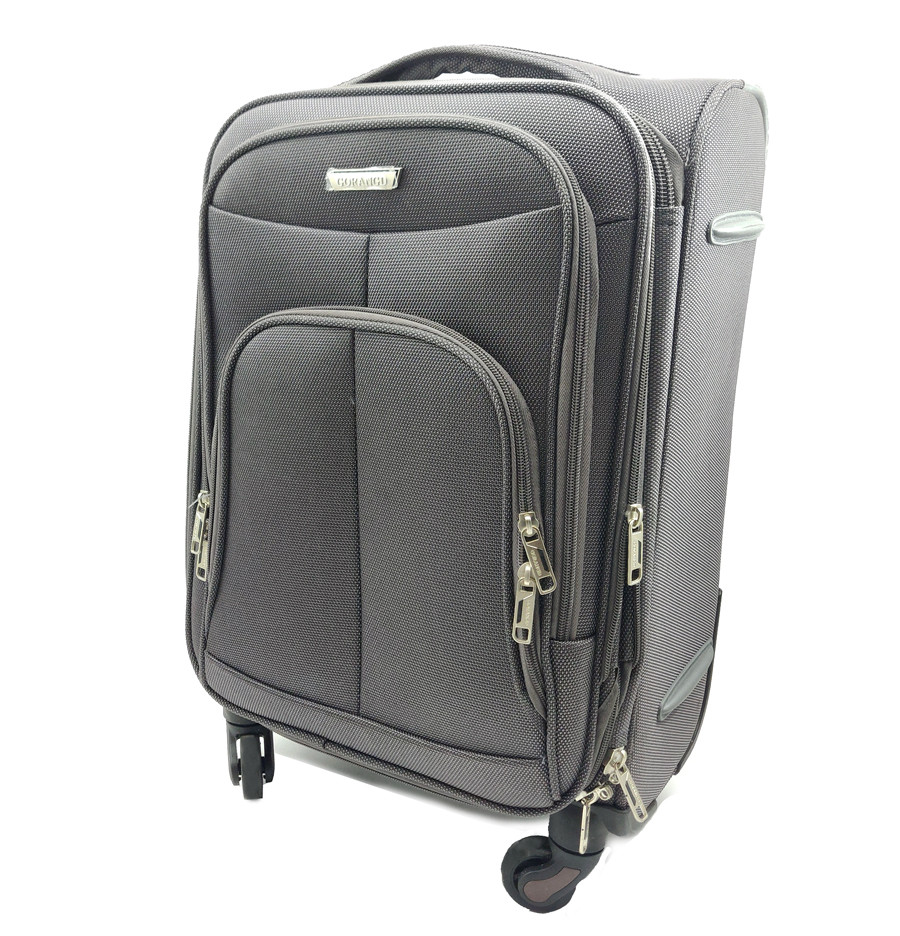 Валіза на чотирьох колесах Grangd 828/3 Сіра