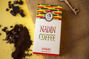 Кава мелена ароматизований свіжообсмажена Nadin