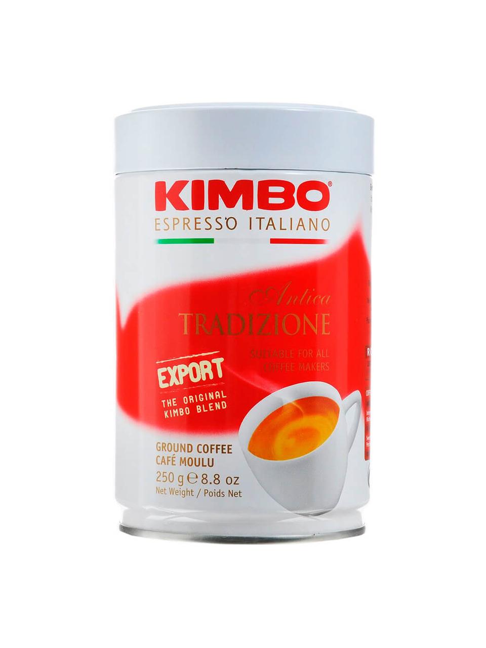 Кава мелена в банці KIMBO ANTICA TRADIZIONE, 250 грамів., Італія