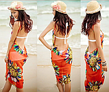 Парео, пляжне плаття! П'ять кольорів., фото 4