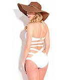 Стильний купальник монокіні з високою талією, фото 3