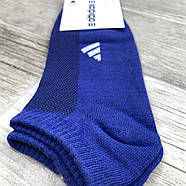 Шкарпетки чоловічі спортивні х/б з сіткою короткі Adidas, Німеччина, 41-45 розмір, асорті, 12655, фото 2