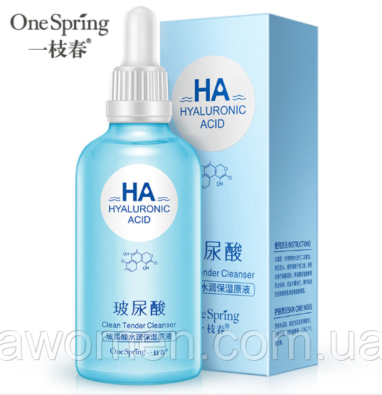 Гіалуринова кислота One Spring Hyaluronic Acid зволожувальна сироватка для обличчя 100 ml