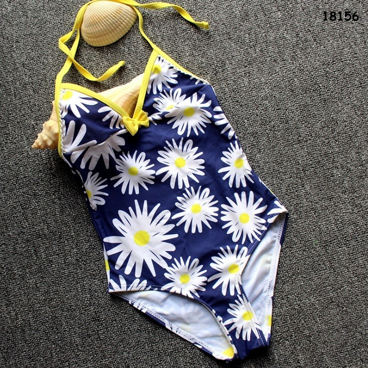 Купальник "Ромашки" для дівчинки. Маломірить. 6; 8 років, фото 1