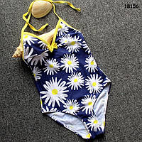 Купальник "Ромашки" для дівчинки. Маломірить. 6; 8 років