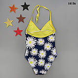 Купальник "Ромашки" для дівчинки. Маломірить. 6; 8 років, фото 3