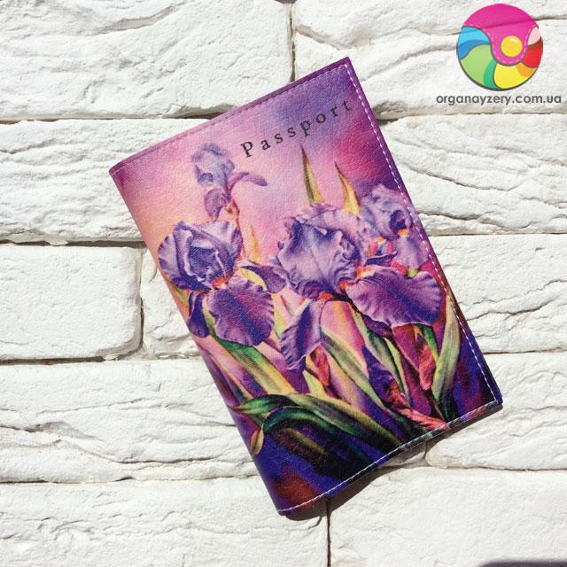 Обкладинка для паспорта Іриси