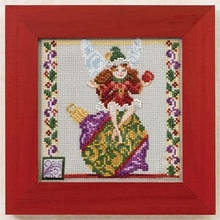 Набор для вышивки бисером"Ornament Fairy//Фея украшений" Mill Hill JS301103