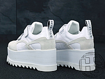 Жіночі кросівки Stella McCartney Eclypse Platform Sneakers Triple White 558855W1G949087, фото 2