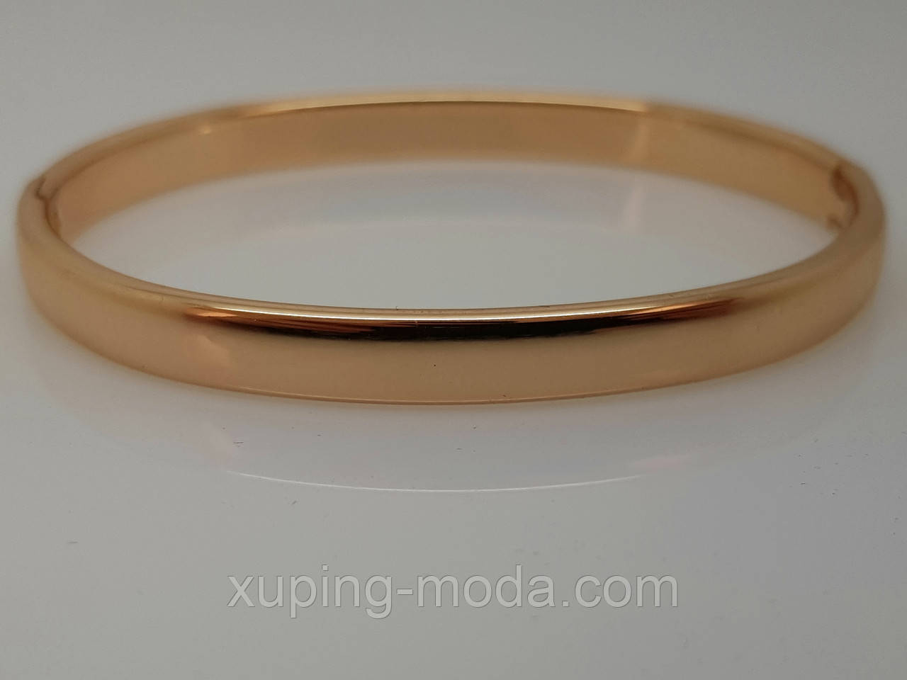 Браслет без каменів xuping, позолота 18к, фото 1