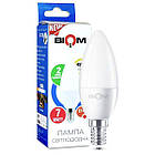 Світлодіодна лампочка Biom LED E14 7 W 4500 K