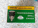 Патрон свердлильний ПС 16 (3-16 мм) В16 San ou, фото 3