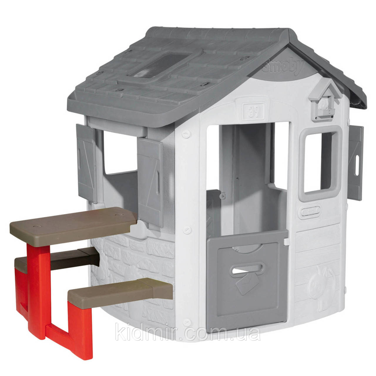 Столик для пікніка з лавочками для будиночка Smoby 810902