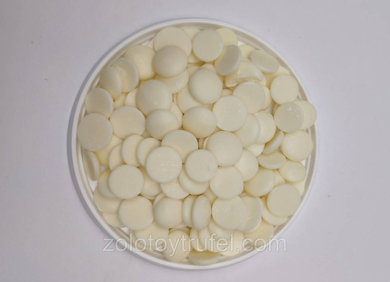 Шоколадна глазур біла "Сатіна вайт" 100 г., фото 1