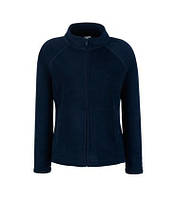 Толстовка куртки на блискавці жіночі - 62066-AZ глибокий темно-синій