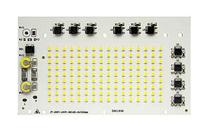 Світлодіодна LED-матриця 100 ватів SMD2835 140Led 220 V ( вбудований драйвер) 164*110mm Тепло-білий