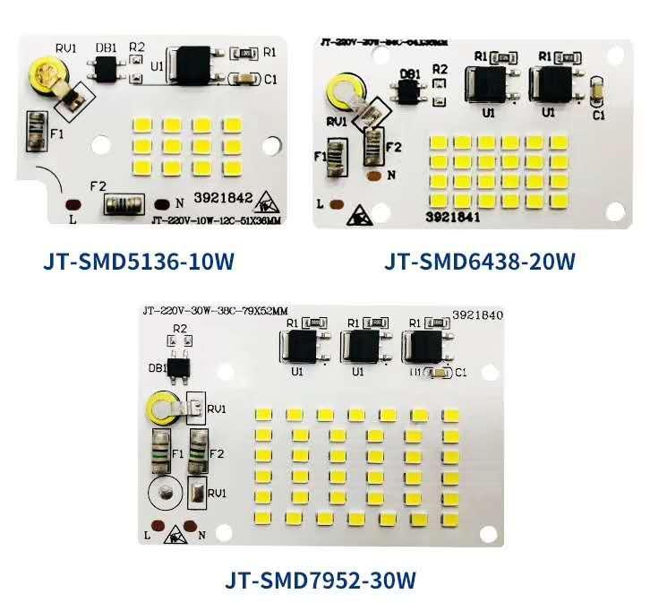 Светодиодная LED матрица 150Ватт SMD2835 170Led 220V ( встроенный драйвер ) 270*162mm - фото 4 - id-p987161354