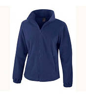 Толстовка куртки на блискавці з гумкою на рукаві жіноча - R202F-32 темно-синій