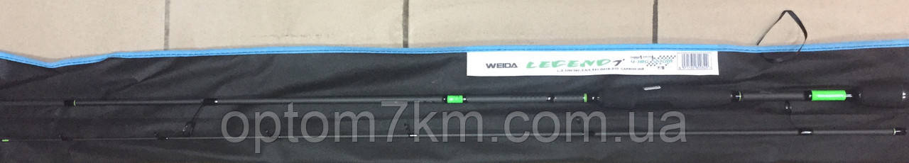 Спиннинг Weida Legend 2.4m, тест 4-18g