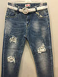 Рвані підліткові джинси для дівчинки 10(146), фото 5