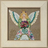Набор для вышивки бисером "Spring Angel//Весенний ангел" Mill Hill JS300101