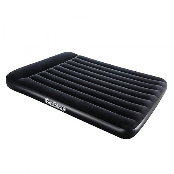 Велюровий матрац Bestway (67464),203*152*22 см, з електро-насосом, фото 1