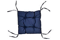 Подушка на стул DOTINEM COLOR синяя 40х40 см (213109-2)