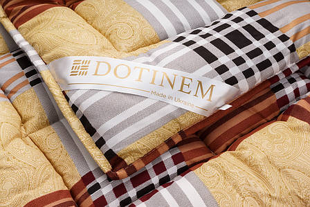 Ковдра зимова DOTINEM RIVERTON холлофайбер 145х210 см полуторна чохол поліестер жовта (214904-2), фото 3