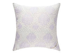 Подушка DOTINEM CASIA GRANDIS холлофайбер 70x70 см чохол мікрофібра срібло (211617-1)