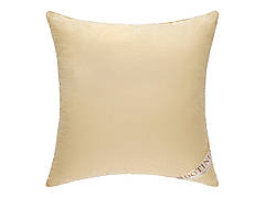 Подушка DOTINEM CASIA GRANDIS холлофайбер 70x70 см чохол мікрофібра бежева (211617-3)