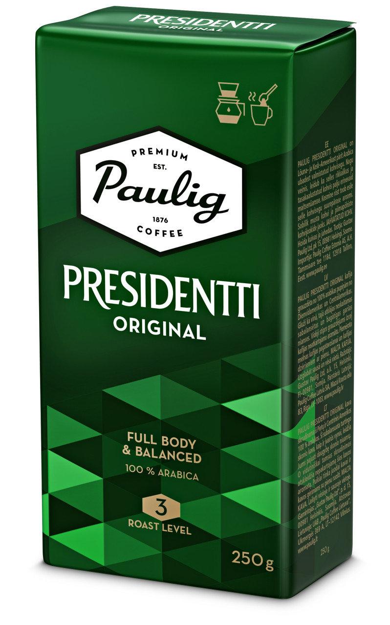 Мелена кава Paulig Presidentti Original 250 грамів Фінляндія