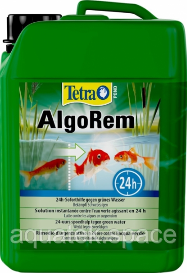 Tetra Pond AlgoRem 3000 мл препарат проти зеленої води (плавальних водоростей)