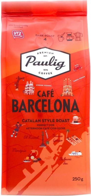 Мелений кави Paulig Cafe Barcelona 250 грам Фінляндія
