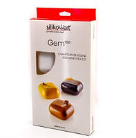 Форма для випікання Silikomart 8 штук 100 мл 6,1х6,1 см h3 см силікон (GEM 100)