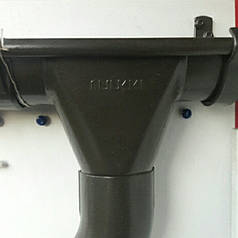 Водоприймач жолоба ruukki 125 мм (сталева водостійка система)
