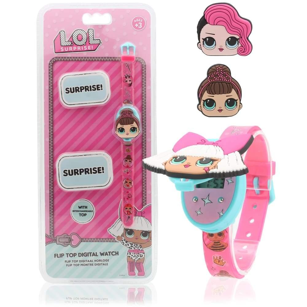 Годинник лол. Дитячий годинник лол. LOL Surprise Watch with Interchangeable Design. Оригінал MGA, фото 1