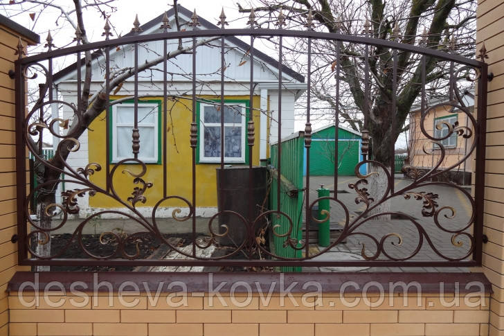 Кований забор
