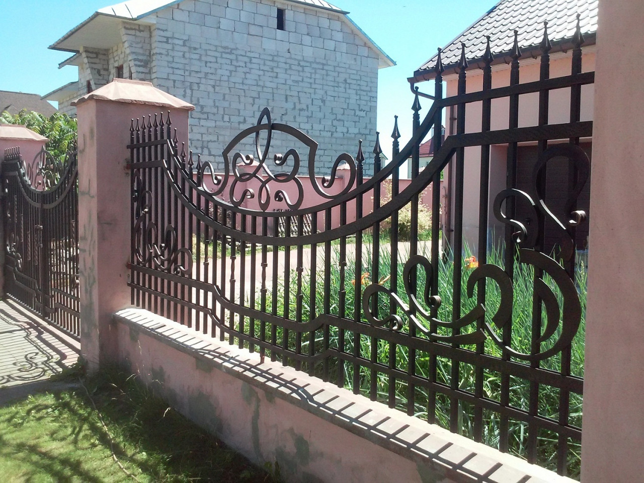 Кований забор, фото 1