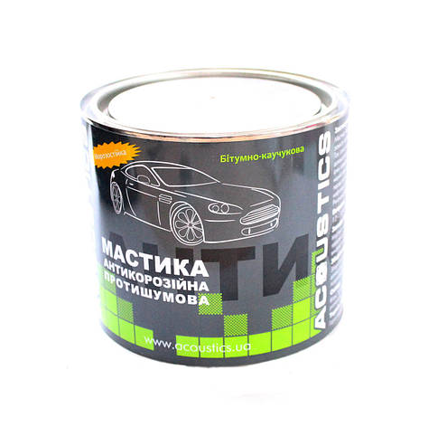 Антикорозійна мастика бітумна ACOUSTICS 2кг, фото 1