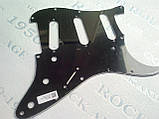 Пікгард для електрогітари Fender Stratocaster ST China ЧОРНИЙ, фото 4
