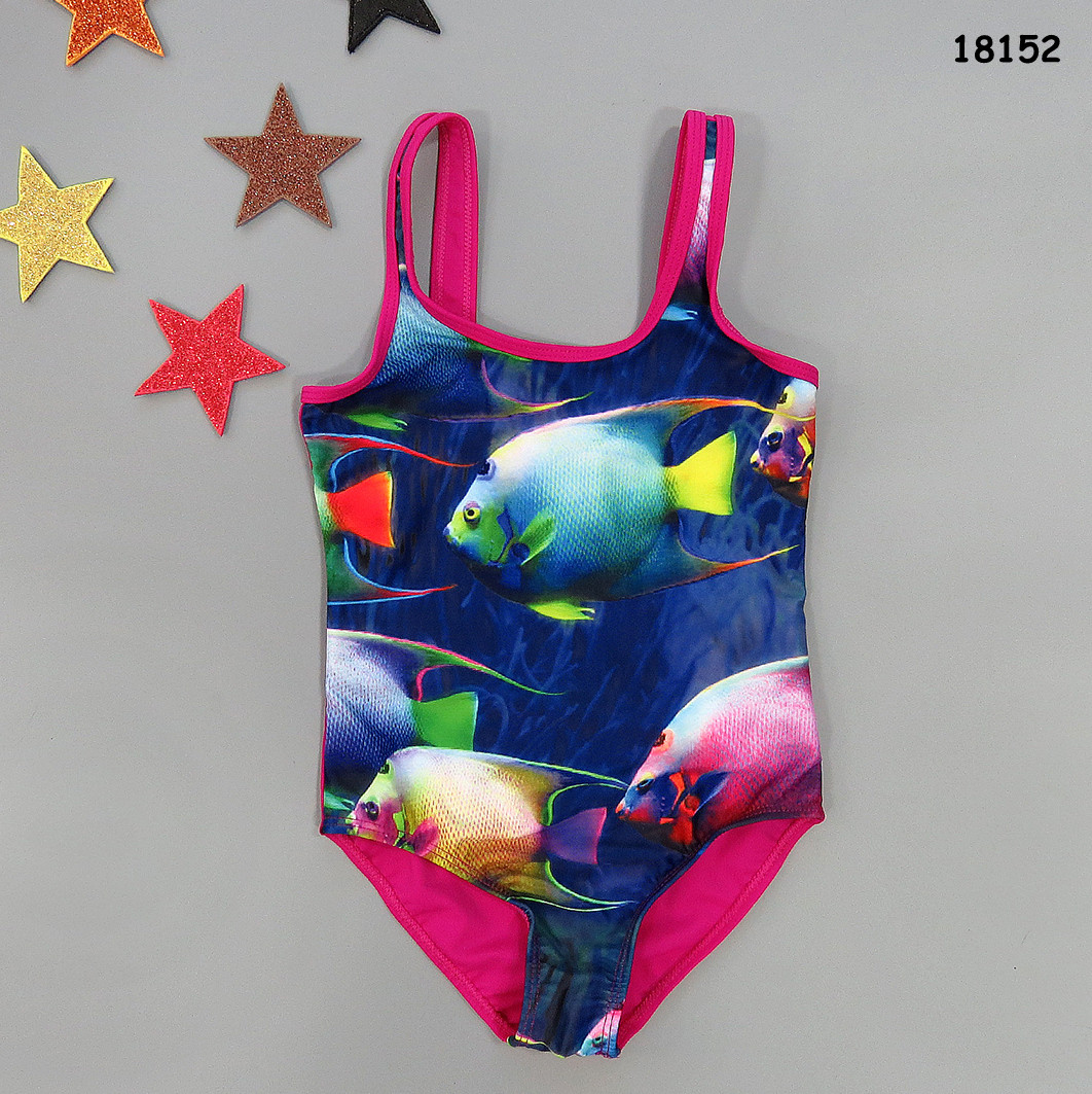 Купальник "Рыбки" для девочки. 92, 98, 104, 110 см: продажа, цена в ...