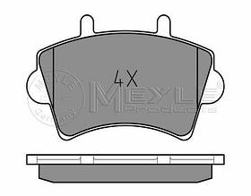 Meyle 025 236 1318 Колодки гальмівні передні Renault Master, Opel Movano