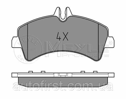 Meyle 025 292 1720 Колодки гальмівні задні MB Sprinter, VW Crafter (Німеччина)