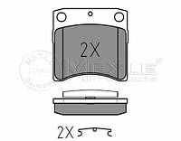 Meyle 025 216 3517 Колодки тормозные передние Volkswagen T-4