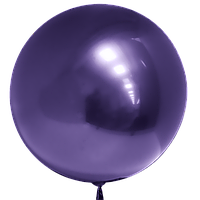 Куля Bubbles BL хром фіолетовий Китай, 75 см (30')