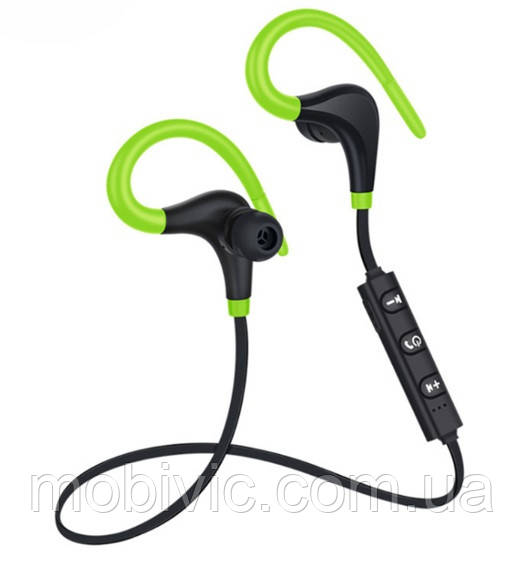 Bluetooth Гарнітура SPORT (green)