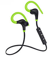 Bluetooth Гарнітура SPORT (green)