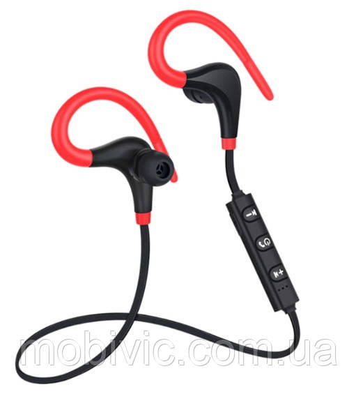 Bluetooth Гарнітура SPORT (red)