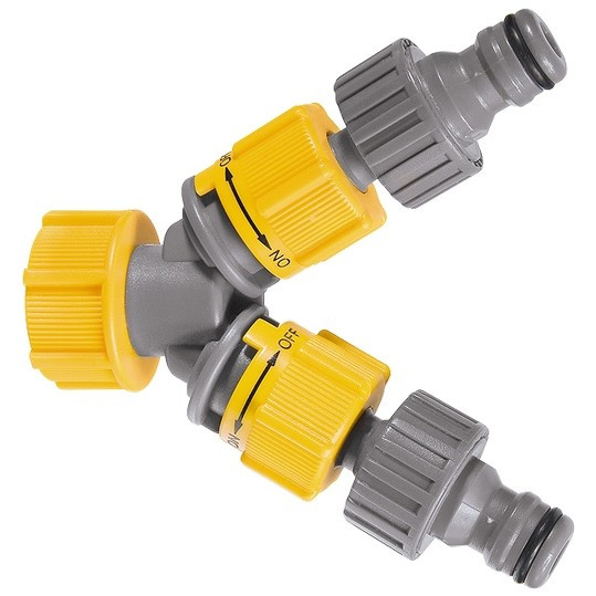 Розгалужувач 2-канальний (пластиковий) // PALISAD LUXE