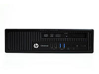 Сыстемний блок HP EliteDesk 800 G1 USDT-Intel Core-i3-4130-3,4GHz-4Gb-DDR3-HDD-500Gb-DVD-R- Б/У